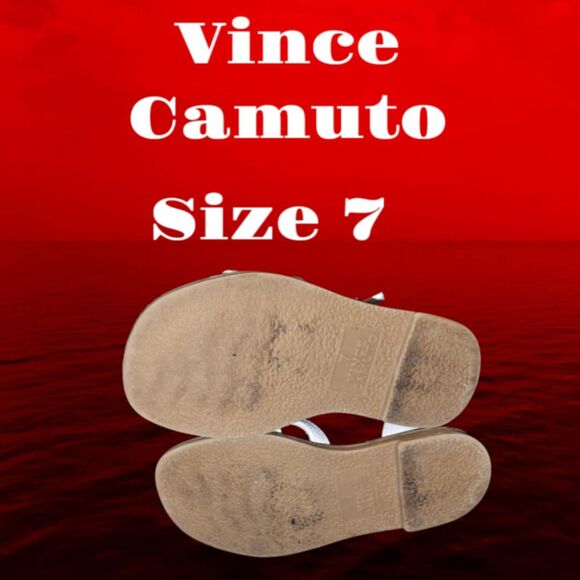 Vince Camuto Girl's Sandals Size 7 White (4493) - Picture 11 of 12